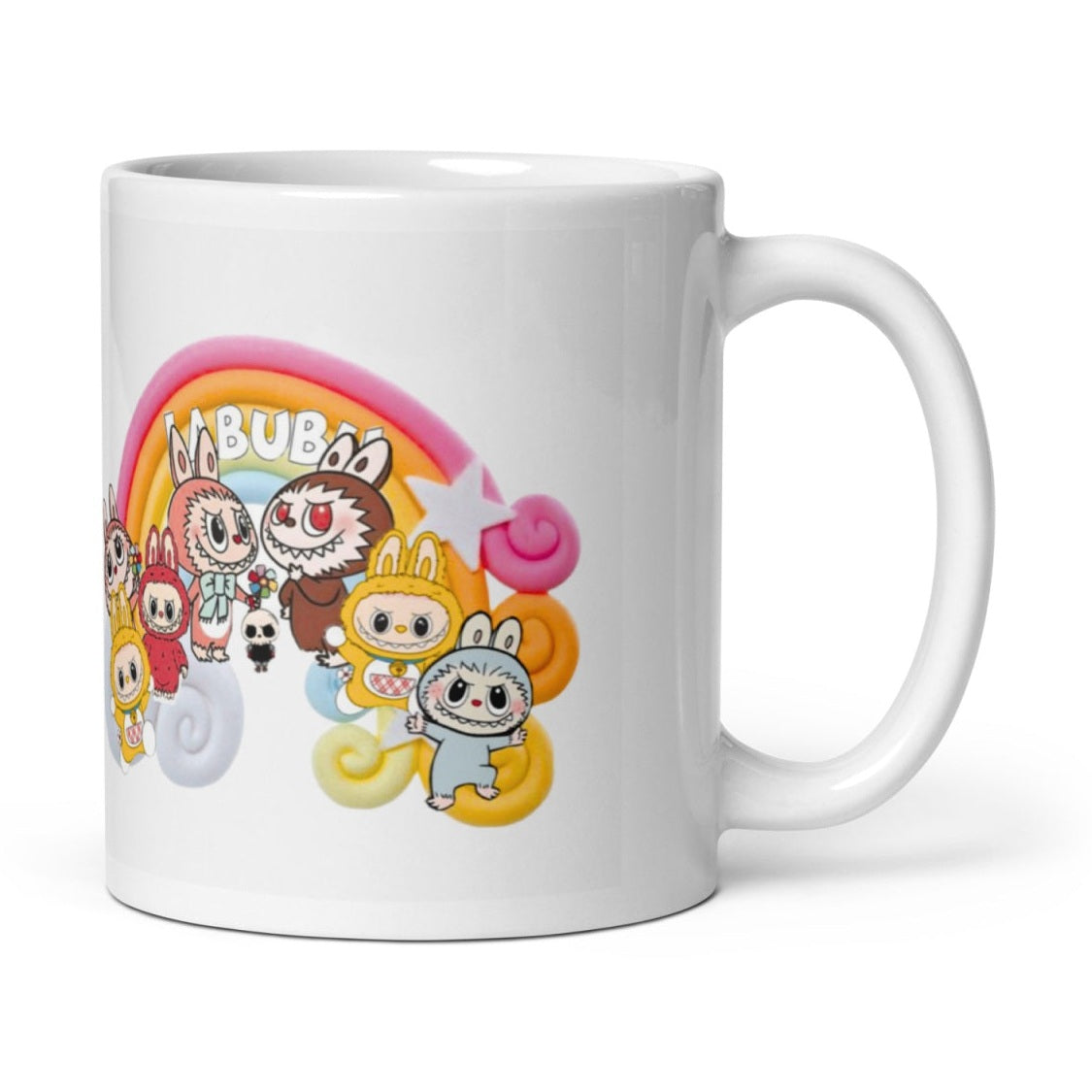 Cana Labubu 330 ml, ceramica , Design adorabil, perfecta pentru revanzare,