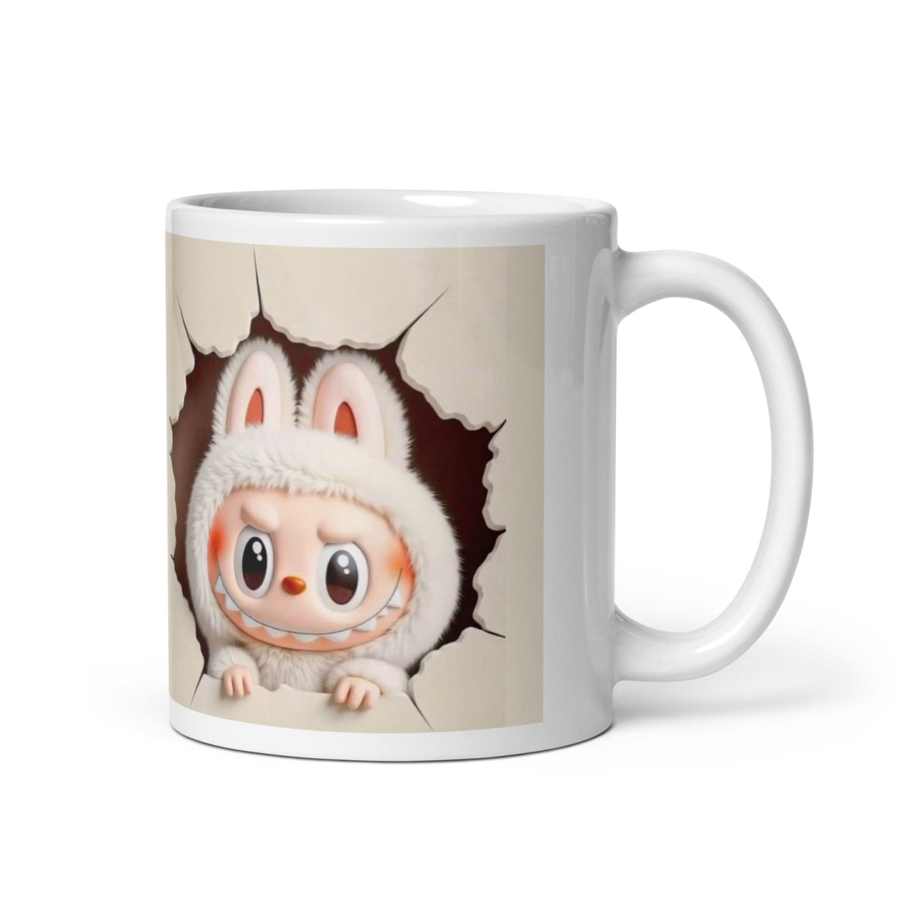 Cana Labubu 330 ml, ceramica , Design adorabil, perfecta pentru revanzare,