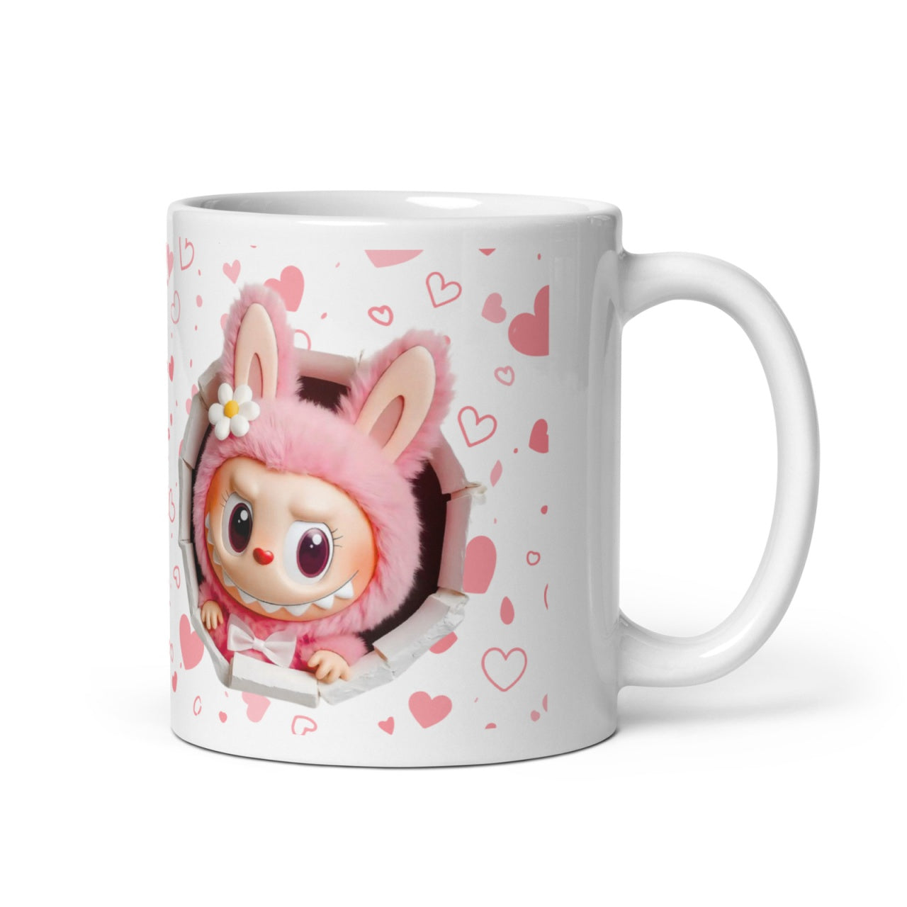 Cana Labubu 330 ml, ceramica , Design adorabil, perfecta pentru revanzare,