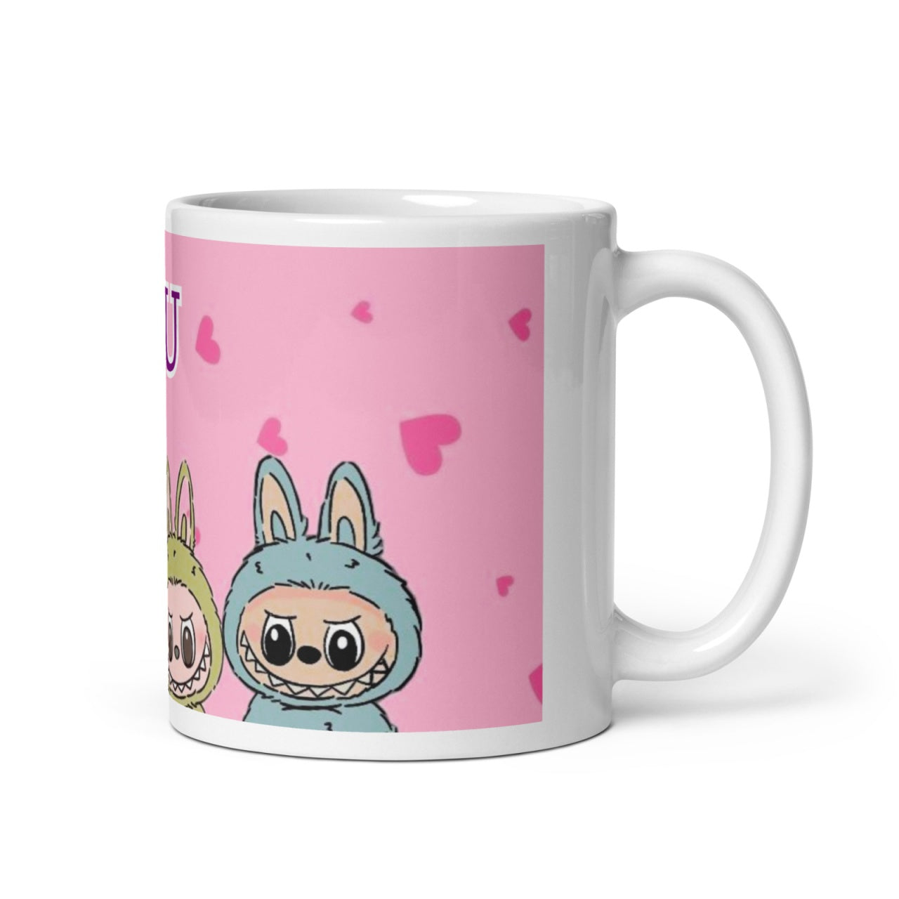 Cana Labubu 330 ml, ceramica , Design adorabil, perfecta pentru revanzare,