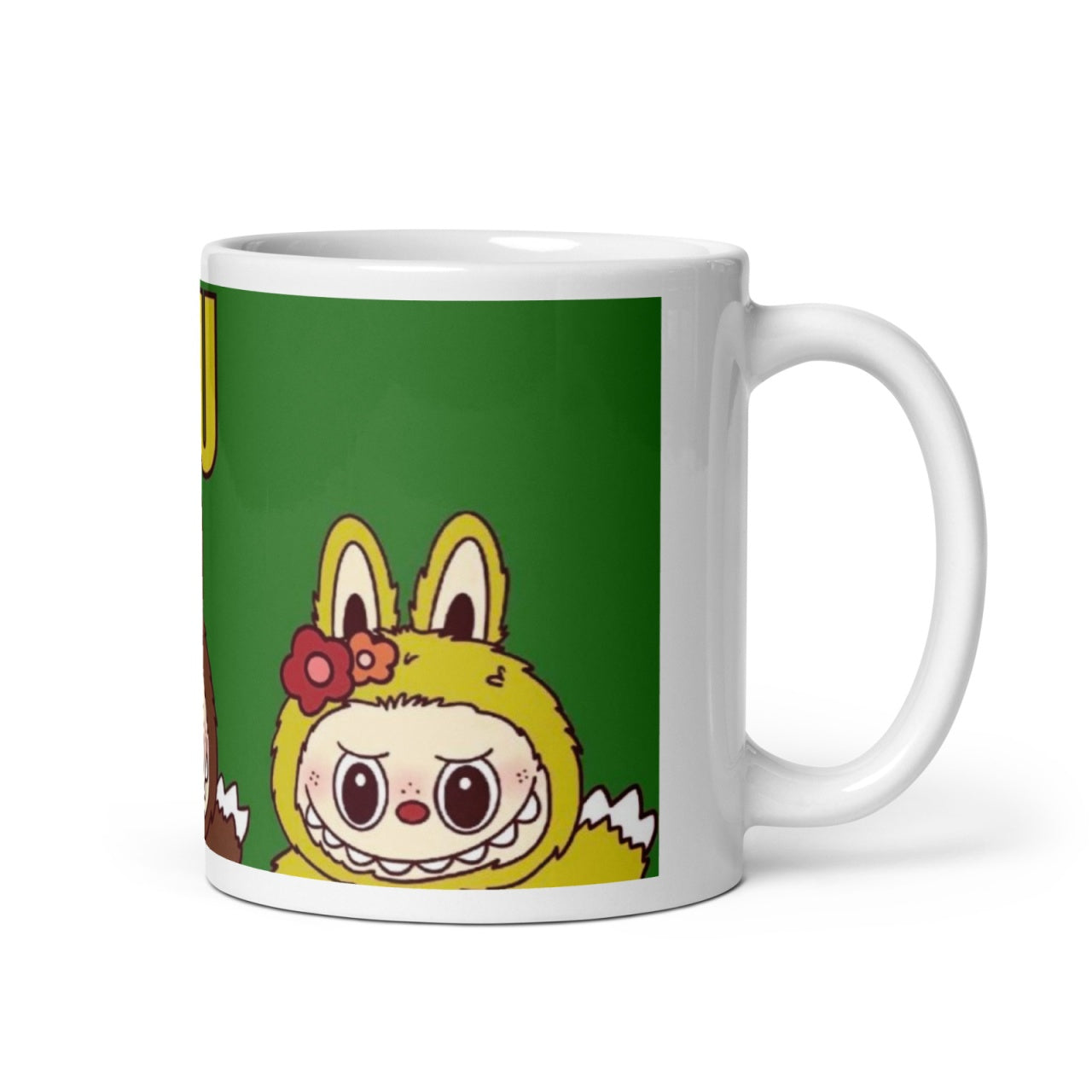 Cana Labubu 330 ml, ceramica , Design adorabil, perfecta pentru revanzare,
