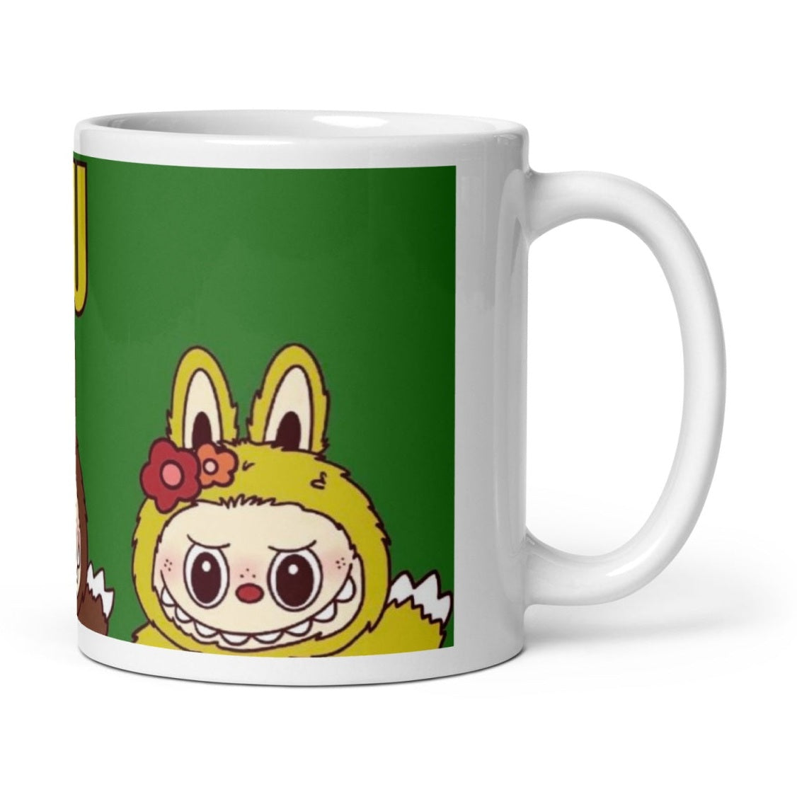 Cana Labubu 330 ml, ceramica , Design adorabil, perfecta pentru revanzare,