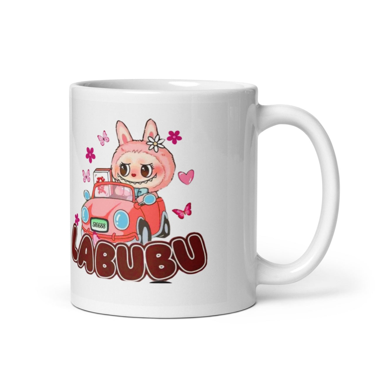 Cana Labubu 330 ml, ceramica , Design adorabil, perfecta pentru revanzare,