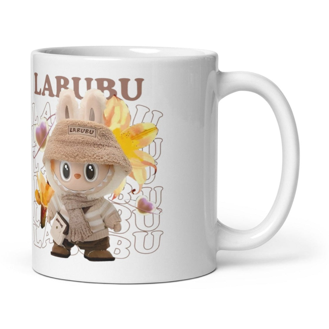 Cana Labubu 330 ml, ceramica , Design adorabil, perfecta pentru revanzare,