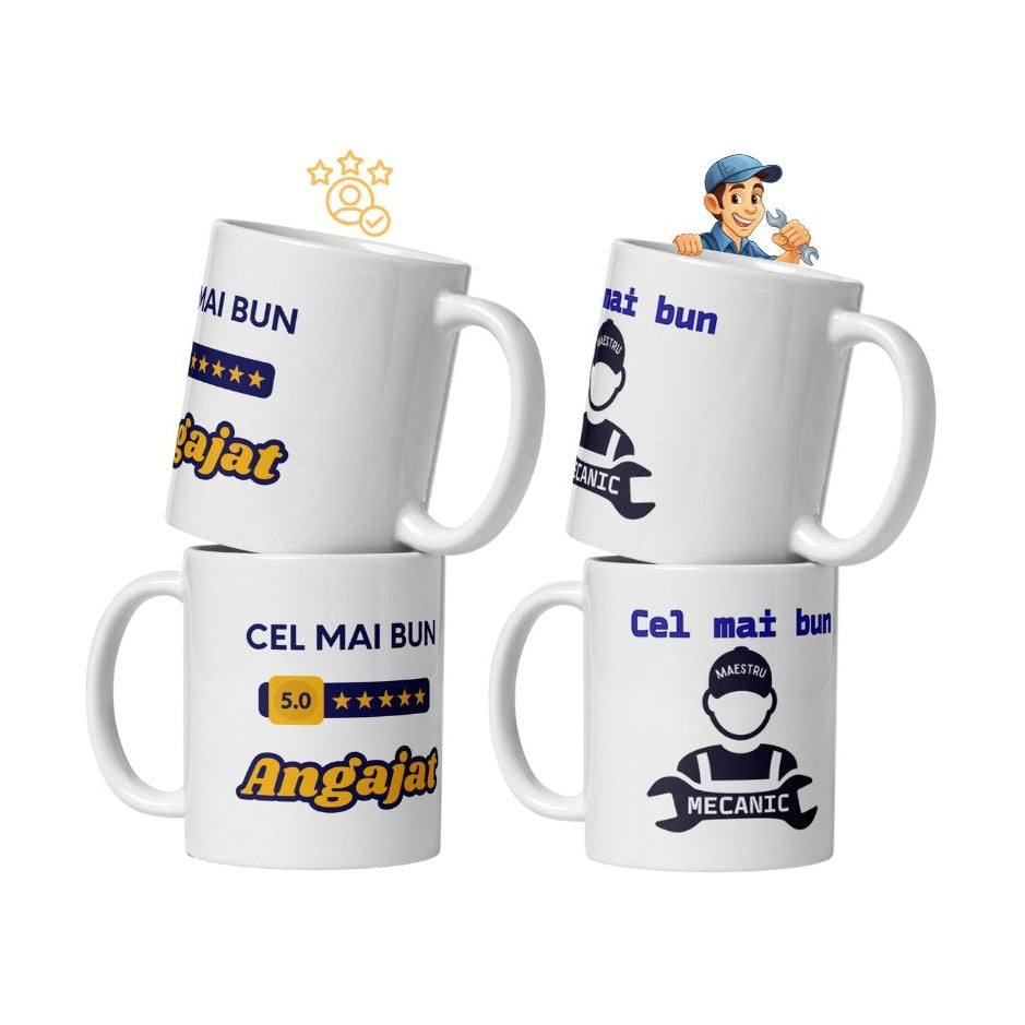Cana model cu animalut dragalas , Cadou special , 330 ml