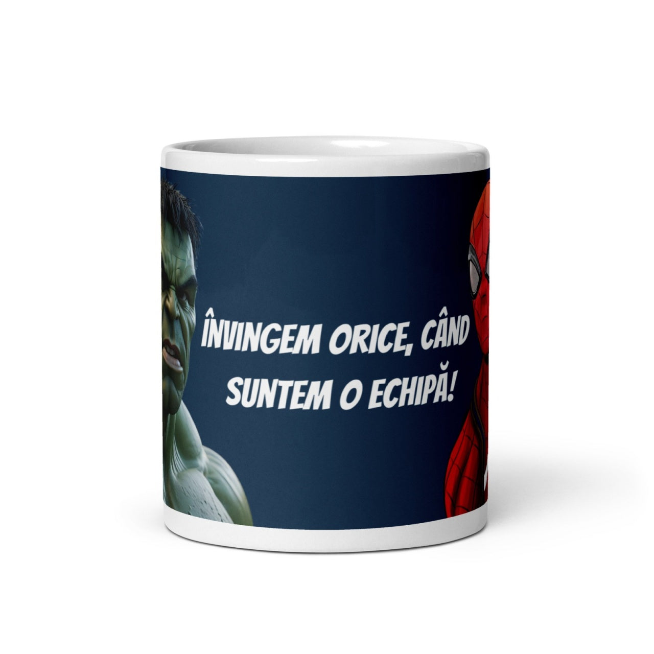 Cana model cu super eroi , Cadou special , 330 ml