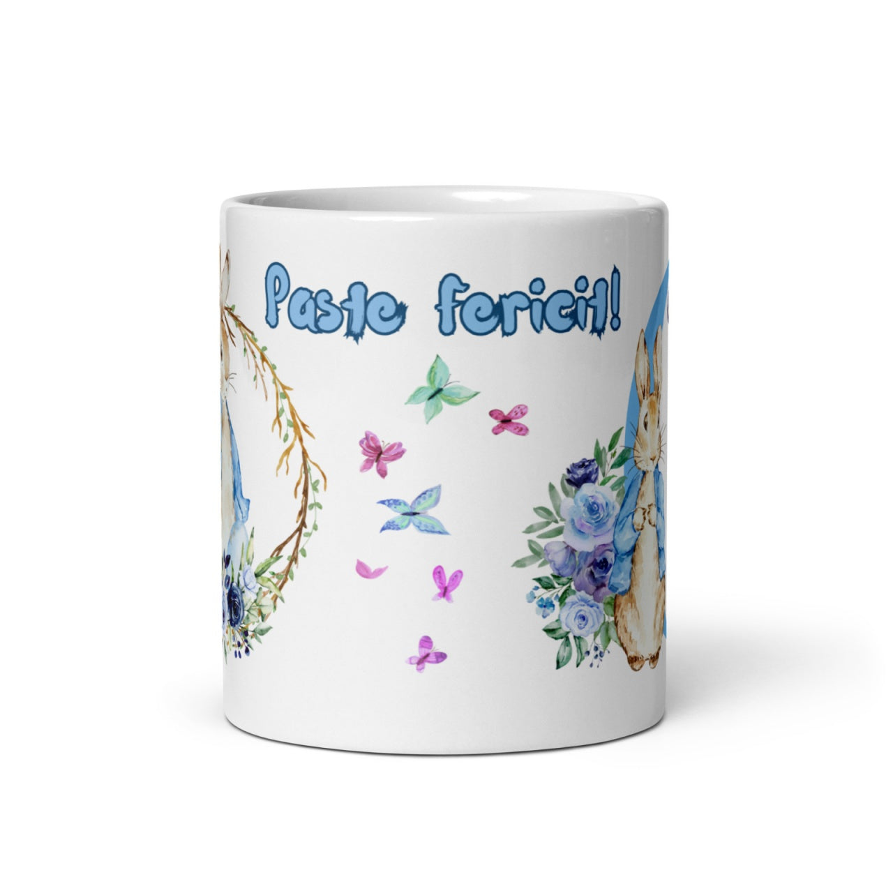 Cana personalizata, Initiala C - Cadou Special de Paste , 11 oz. 330 ml