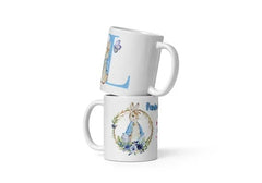 Cana personalizata, Initiala L - Cadou Special de Paste , 11 oz. 330 ml