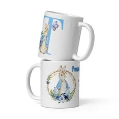 Cana personalizata, Initiala T - Cadou Special de Paste , 11 oz. 330 ml