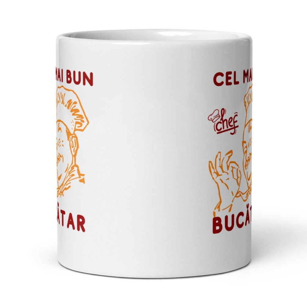 Cana personalizata Pentru cel mai bun Bucatar , Cadou special , 330 ml