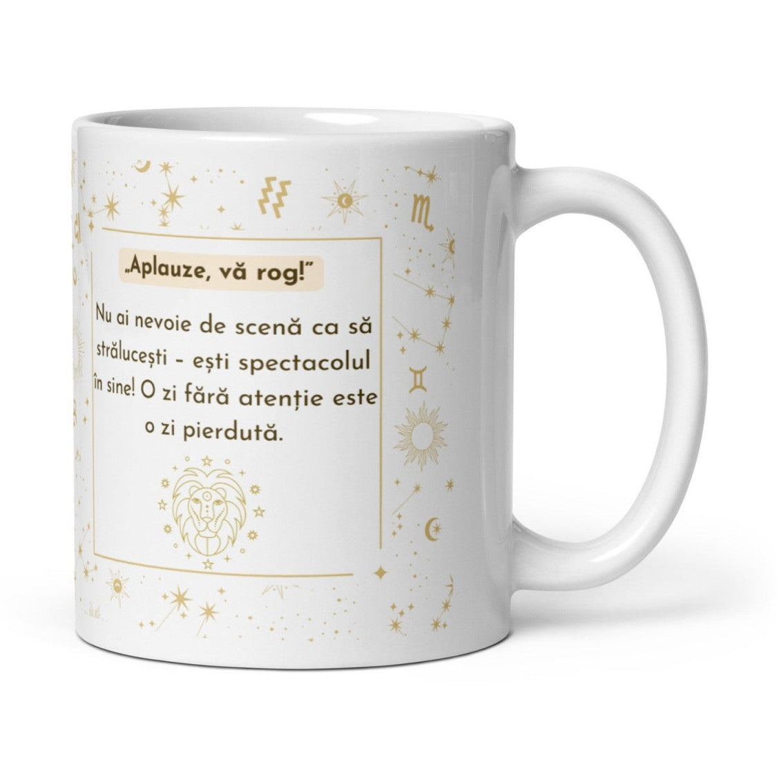 Cana personalizata , zLeu , Putere si Stralucire, , 11 oz. 330ml
