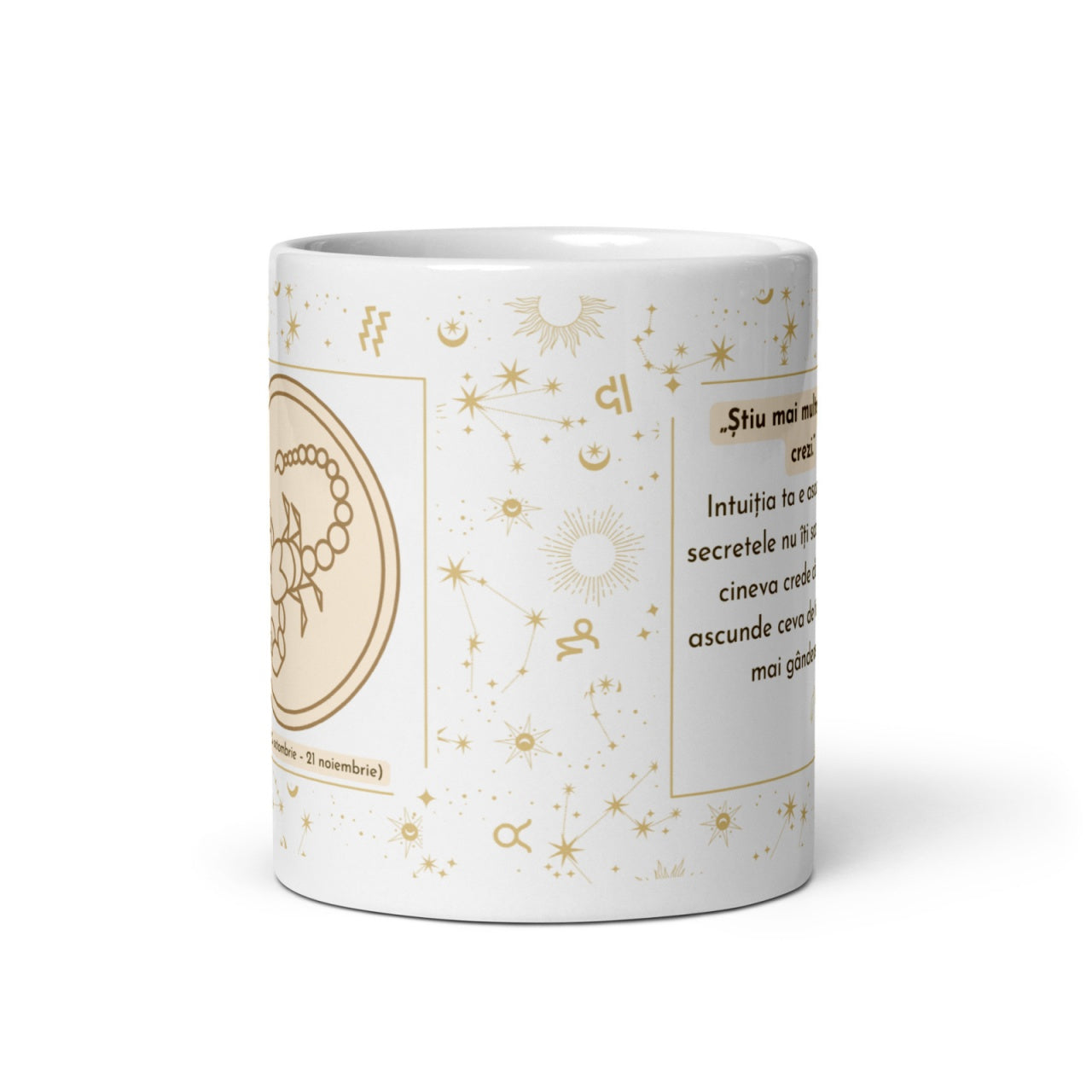 Cana personalizata , zScorpion , Intensitate si Mister, , 11 oz. 330 ml
