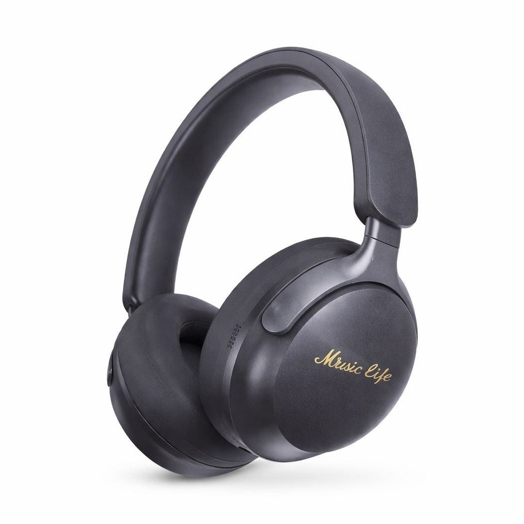 Casti wireless Bluetooth Music Life AKZ22 cu microfon, stereo HD si bass puternic