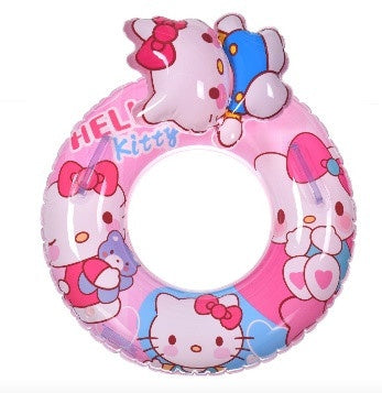 Colac de înot copii Hello Kitty, roz, diametru 55 cm