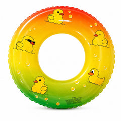 Colac Gonflabil cu Rățuște 80 cm – Inel Gonflabil pentru Copii și Piscină