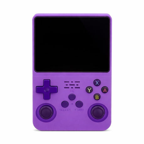 Consola Portabila pentru Jocuri R36S, 64GB, Mov, Plastic