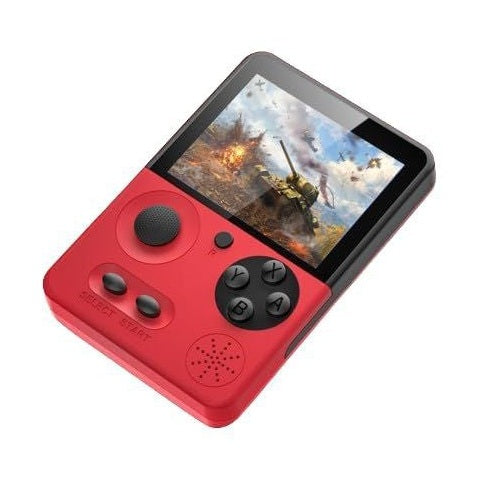 Consola Retro Portabila T3 cu 500 Jocuri Clasice , Rosu, ecran 3.5inch, color, 13.5x9.5x5cm