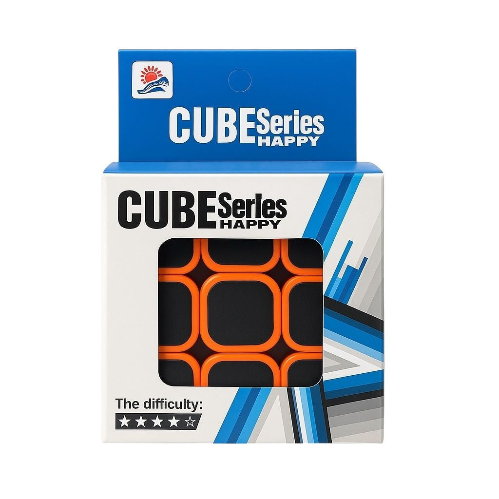Cub 3x3 Speed Cube Colorat , Puzzle Anti-Stres pentru Copii si Adulti