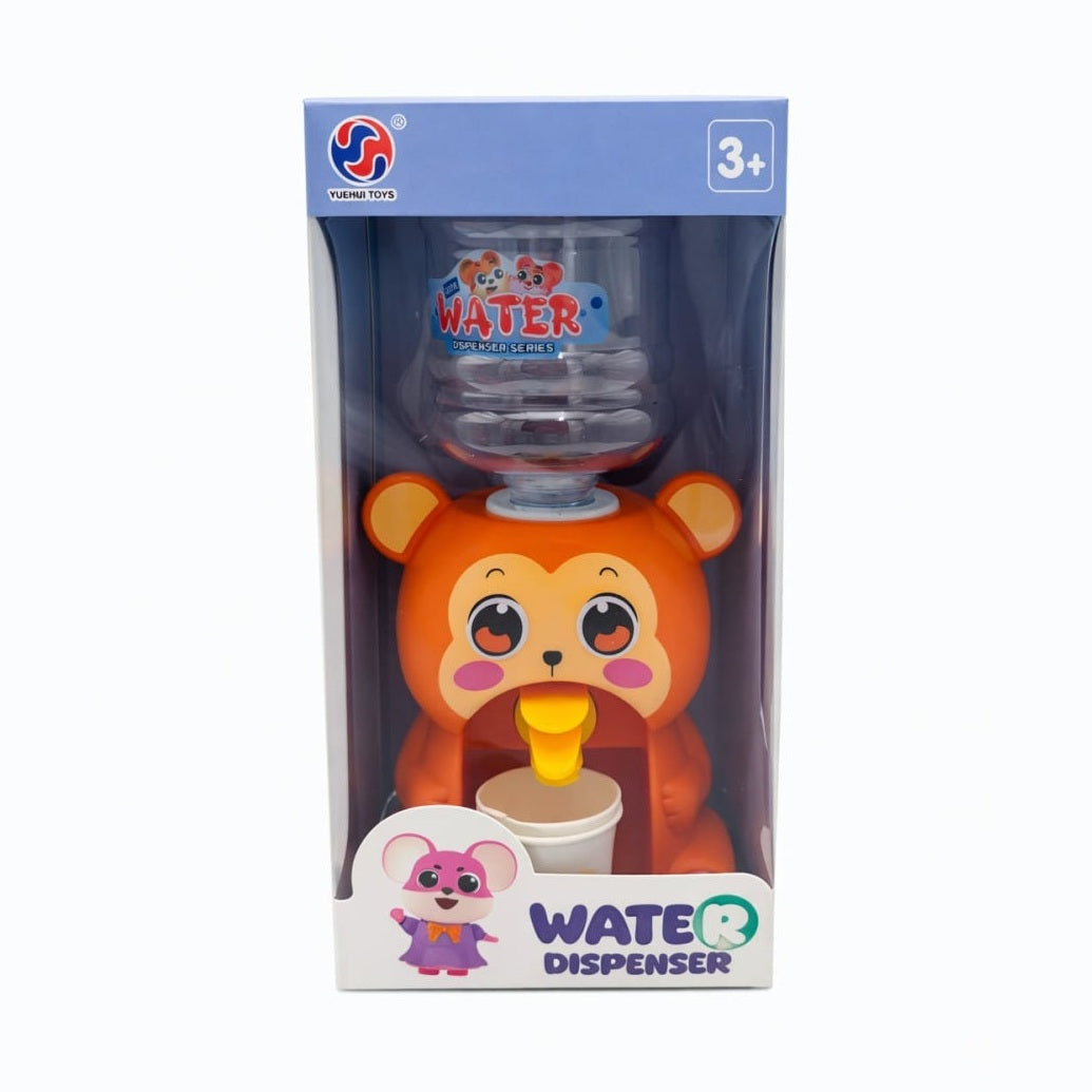 Dispenser apa jucarie copii model maimuta cu pahar, 28.5x14 cm, interactiv