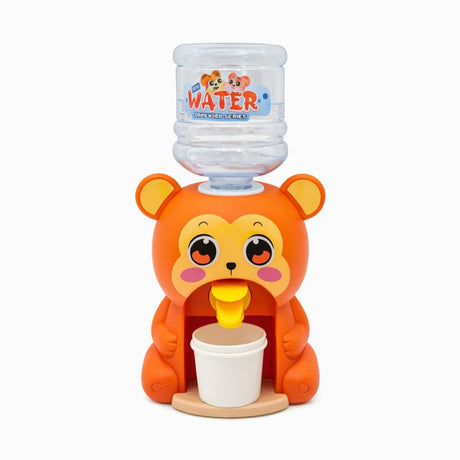 Dispenser apa jucarie copii model maimuta cu pahar, 28.5x14 cm, interactiv