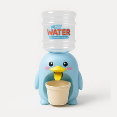 Dispenser Apa pentru Copii , Model Pinguin Albastru , 24 CM