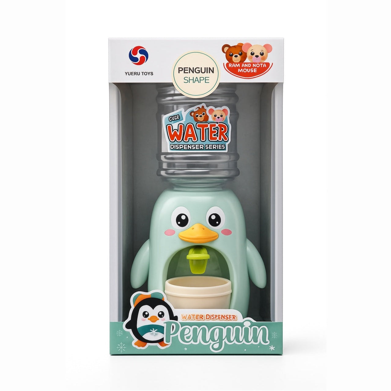 Dispenser de Apa pentru Copii , Model Pinguin, 24 cm