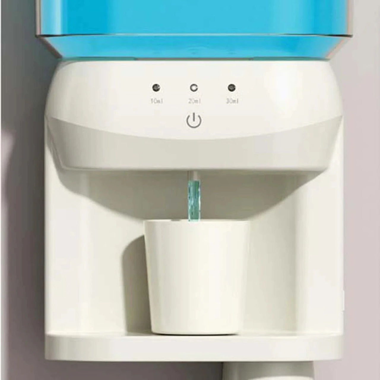 Dozator automat apa de gura cu pahar si 3 niveluri dozare, dispenser pentru baie