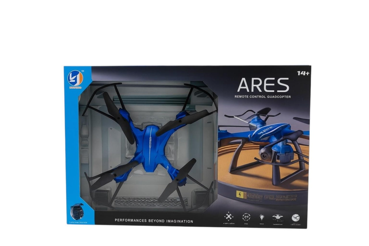 Drona R C Quadcopter Altitude System , Jucarie Copii 14+ Telecomanda Lumini Rosu Albastru
