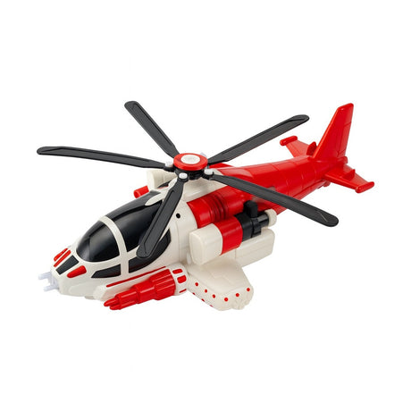 Elicopter Jucarie cu Lumini, Sunete si Rotatie 360 , Model Fighter, 30 cm