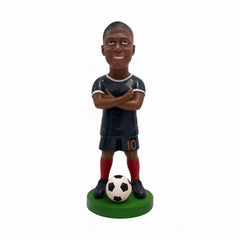 Figurina Ceramica Fotbalist , 17 cm, Model Colectie, Detalii Realiste