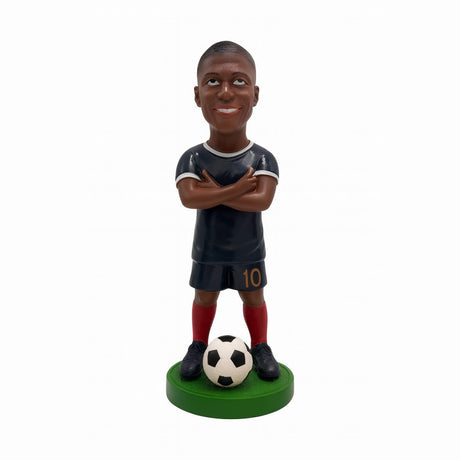 Figurina Ceramica Fotbalist , 17 cm, Model Colectie, Detalii Realiste