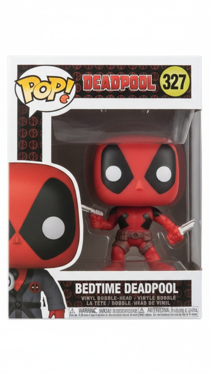 Figurina colectie tip POP Bedtime Deadpool nr 327