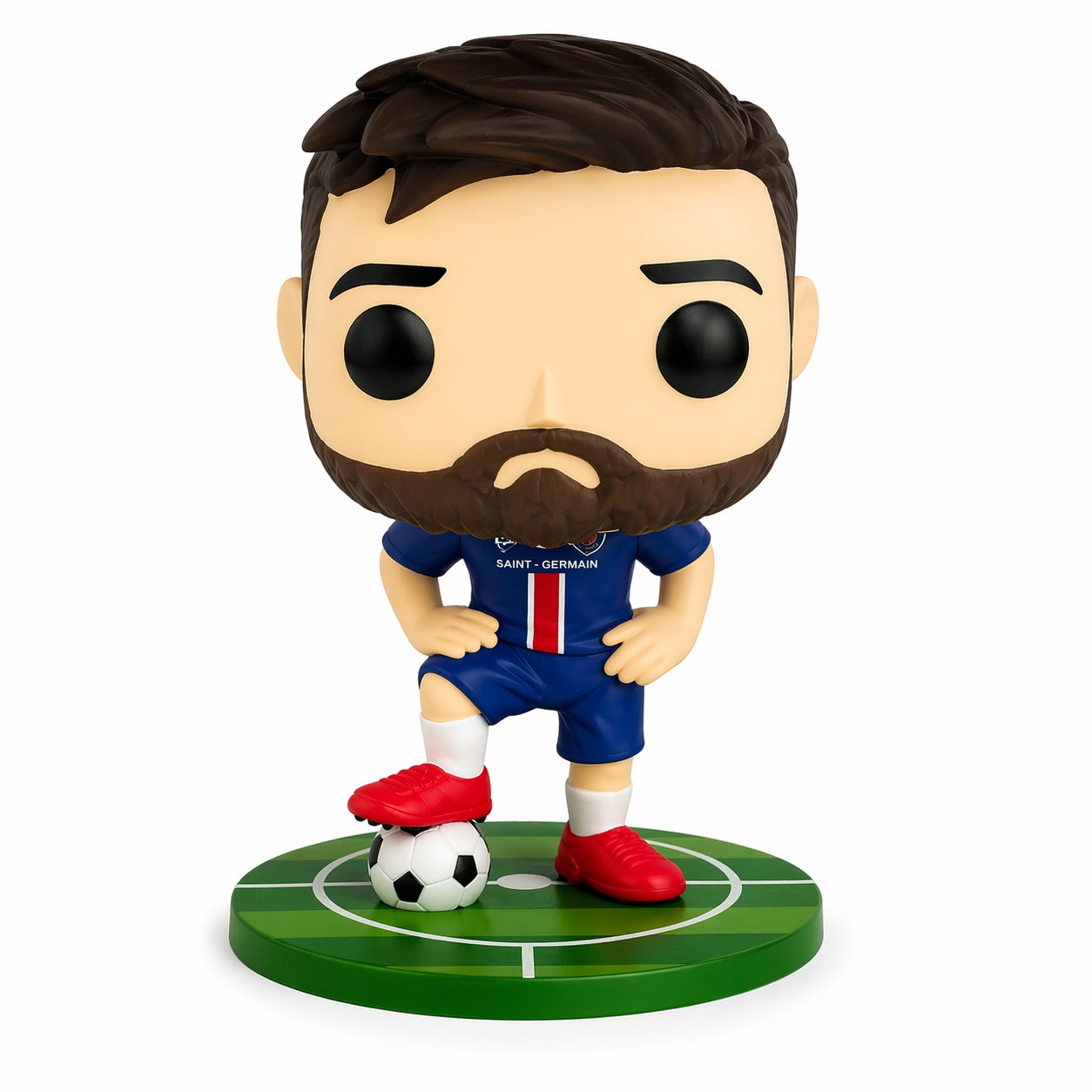 Figurină fotbalist 30 cm din plastic, model decorativ pentru colecție și cadou