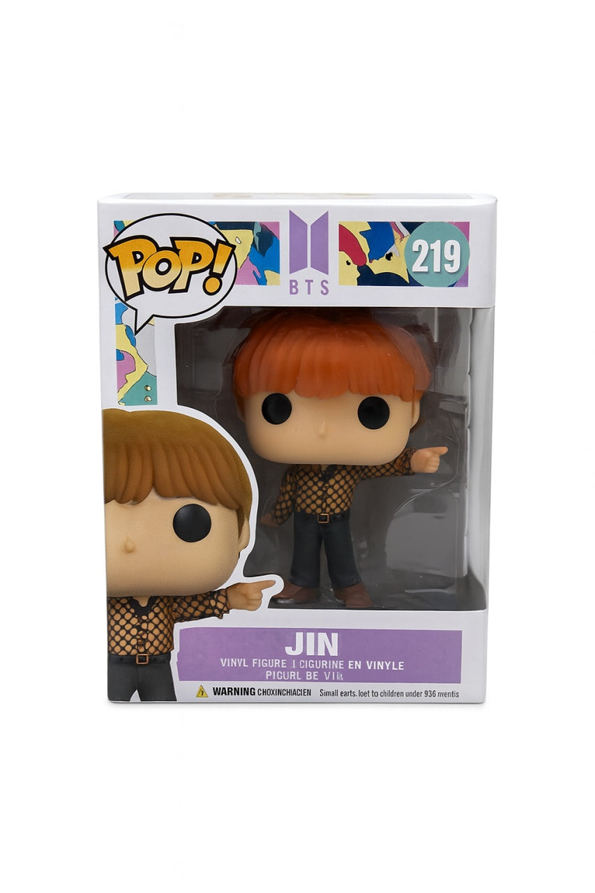 Figurina POP Style 219, Personaj cu Par Portocaliu si Tinuta Retro, Vinil, Colectie si Decor
