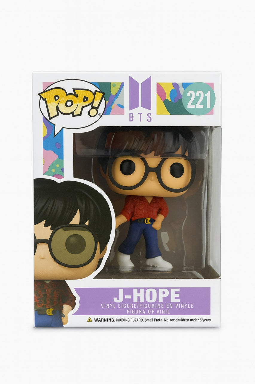 Figurina Style 221, Personaj cu Ochelari Rotunzi si Geaca Rosie, Vinil, Colectie si Decor