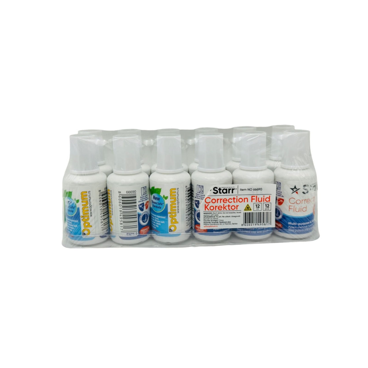 Fluid corector Optimum 12ml , corectie rapida si precisa pentru uz zilnic,