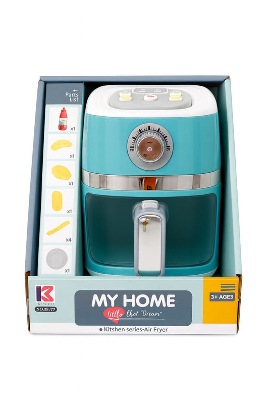 FRITEUZA AIR FRYER JUCARIE CU ACCESORII MY HOME, 23x20x17cm