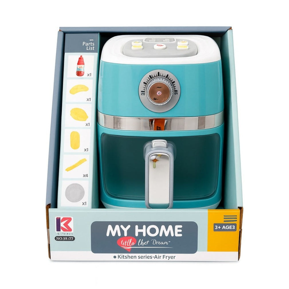 FRITEUZA AIR FRYER JUCARIE CU ACCESORII MY HOME, 23x20x17cm