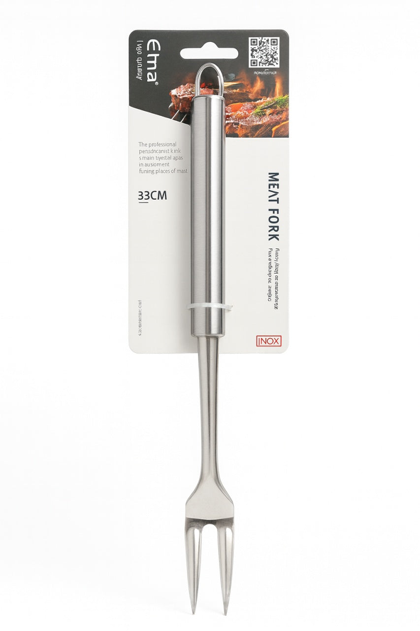 Furculita Carne Inox 33 cm , Meat Fork Profesional EoTia