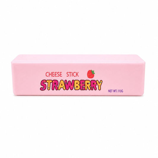 Jucarie antistres Butter Squishy 13cm, model Strawberry Milkshake, super moale, slow rising