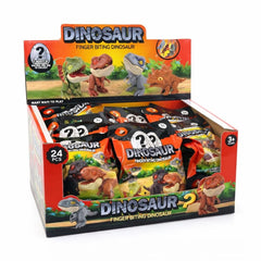 Jucărie antistres din plastic, tip fidget, diverse dinozauri colorati