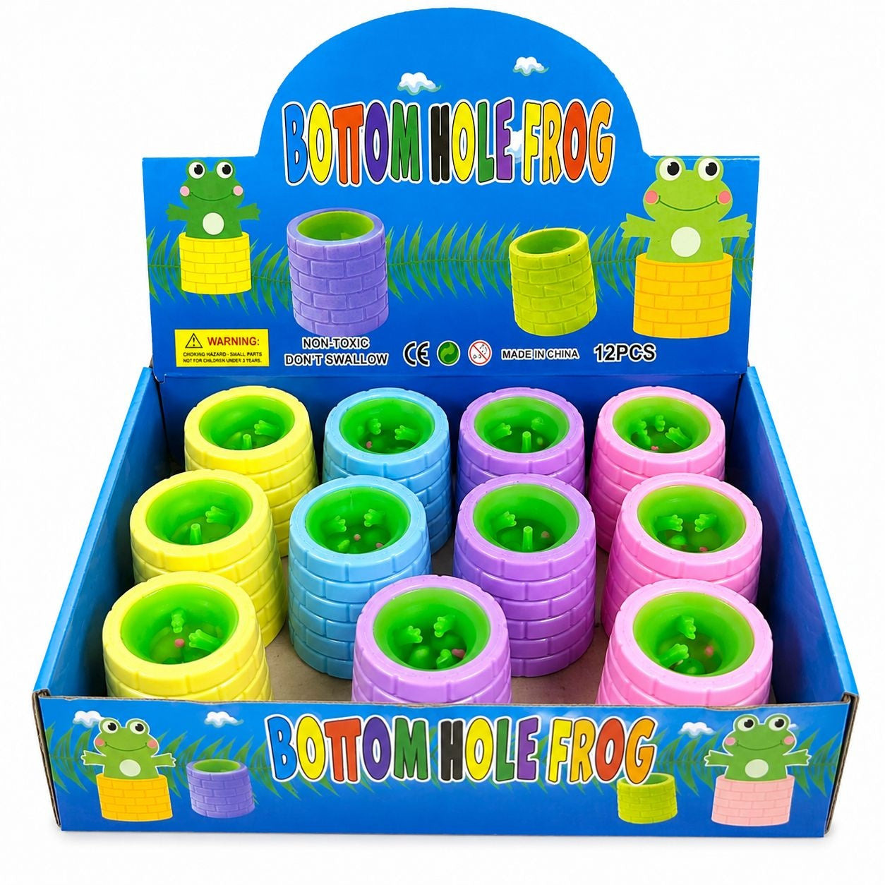 Jucărie Antistres Squishy Broscuță Pop-Up – Fidget Senzorial Amuzant pentru Copii
