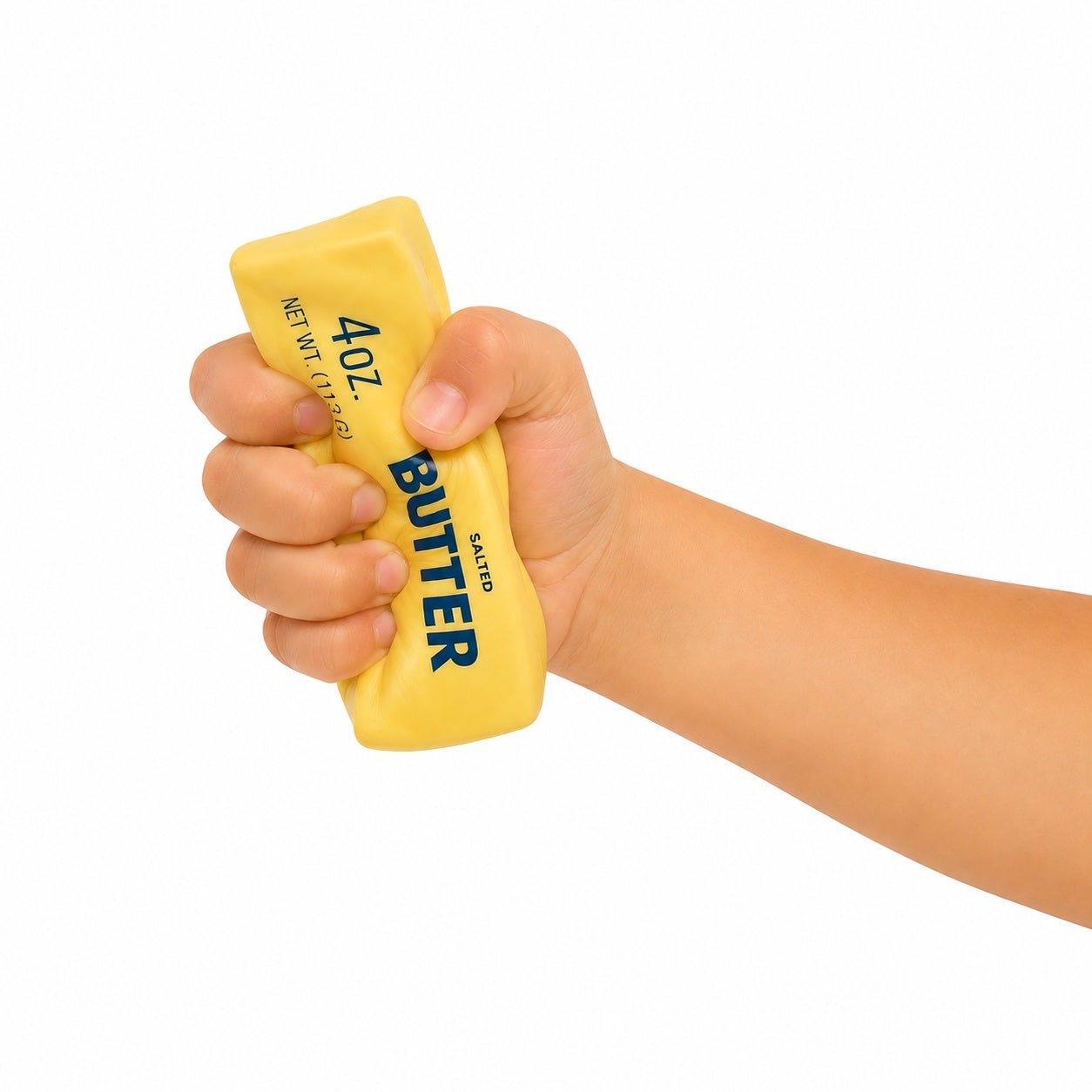 Jucarie antistres Squishy Butter 13.5 cm moale si pufoasa slow rising pentru copii