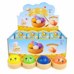 Jucărie Antistres Squishy Dumpling cu Sclipici 5,5 cm – Squishy Moale