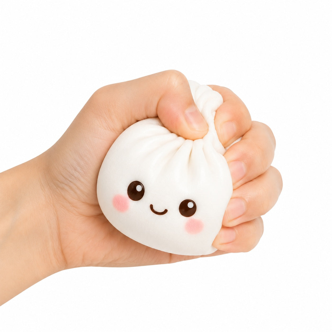 Jucarie antistres Squishy Dumpling, plic surpriza aleatorie, 18.5x14.5cm