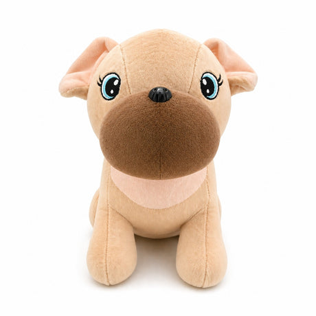 Jucărie de pluș cățeluș bej 30 cm – design adorabil