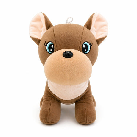 Jucărie de pluș cățeluș maro 30 cm – pluș moale, design adorabil