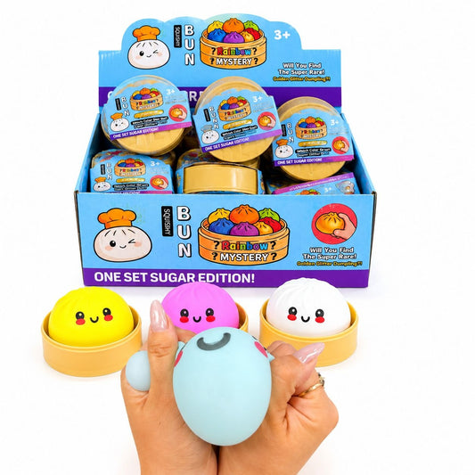 Jucărie Squishy Dumpling din Spumă 8,5 cm – Antistres Moale, Kawaii