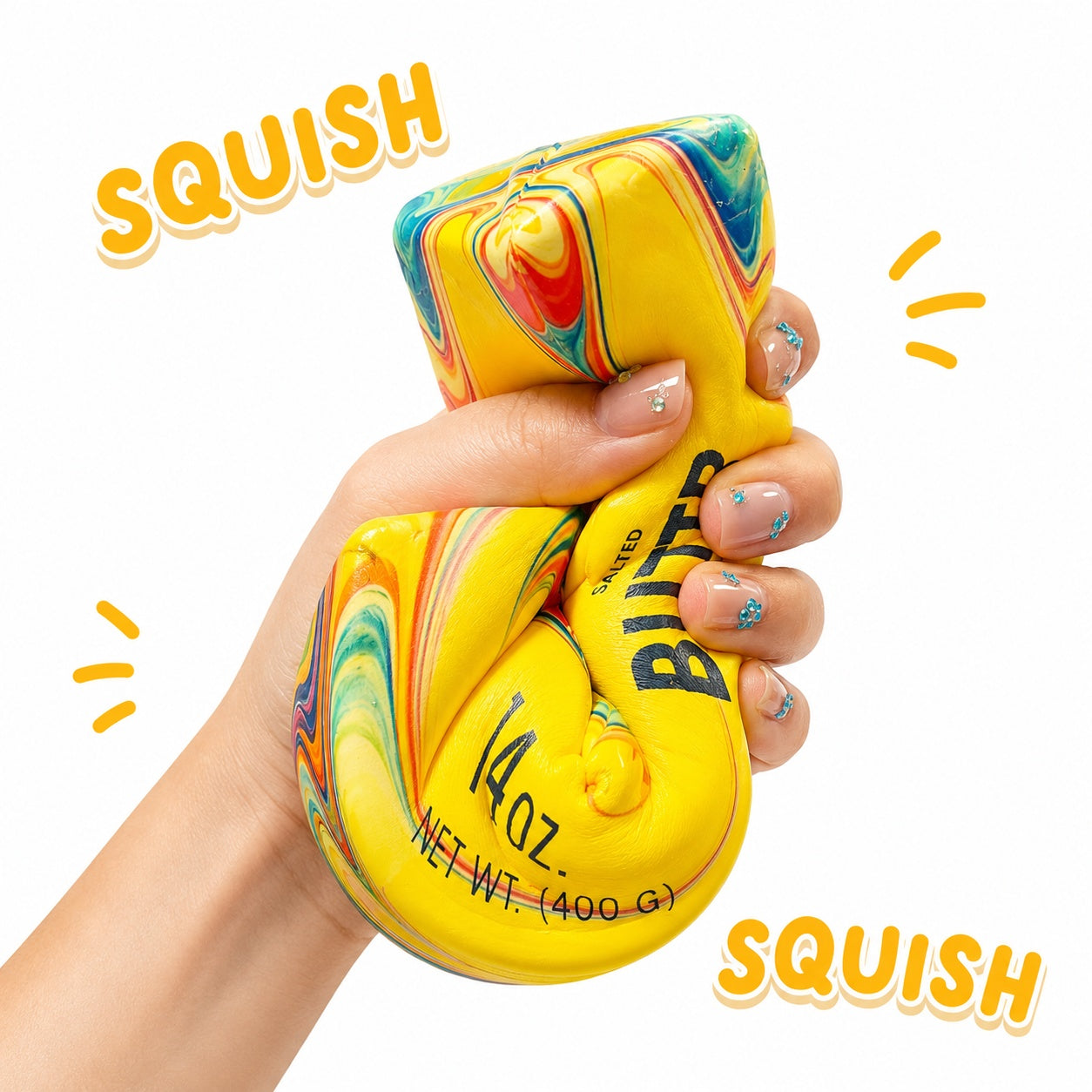 Jucarie Squishy Unt Antistres Slow Rising 24cm, Super Soft, Relaxare si Fidget Toy