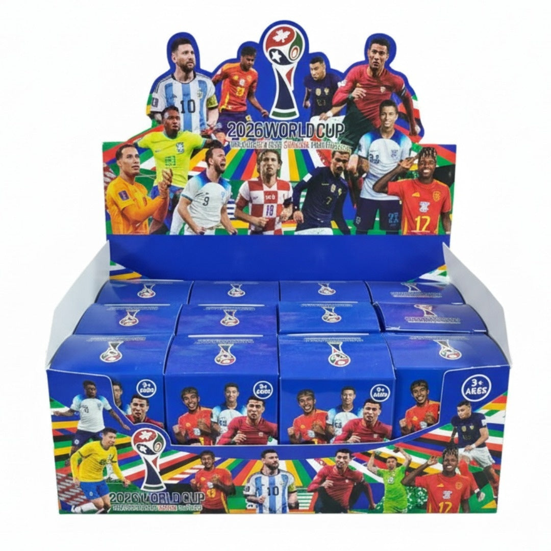 Jucarie surpriza fotbal figurina individuala colectie, model aleatoriu